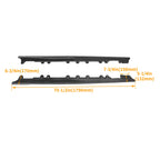 Carbon Fiber Side Skirt Rocker Panels for Toyota Supra A90 (2020–2023)