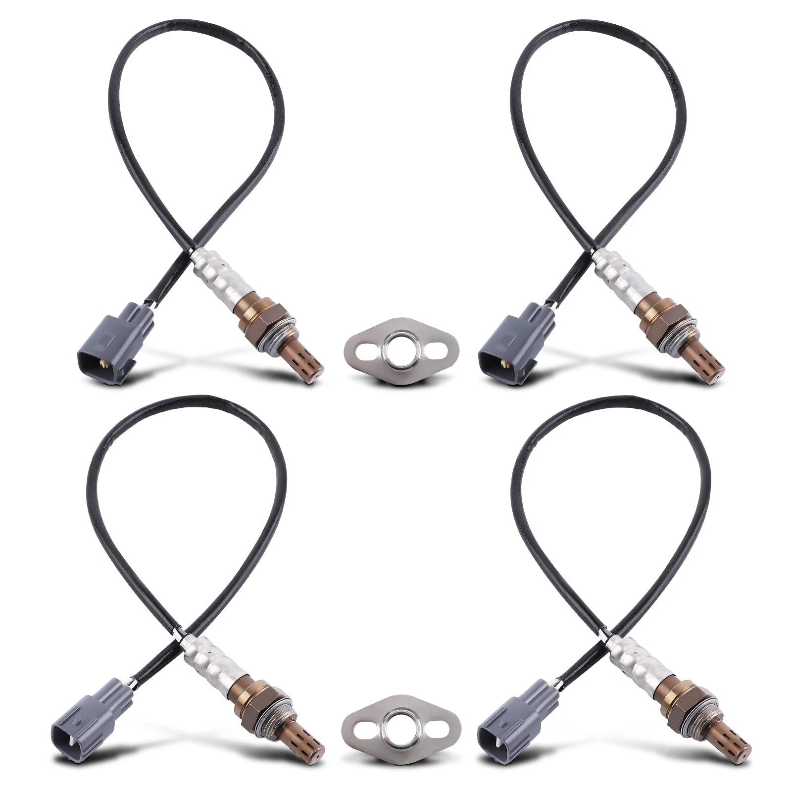 4X Oxygen Sensor for Toyota Sequoia SR5 4.7L 4WD (2001–2004) 234-4161 234-4169