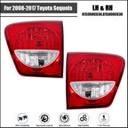 Tail Light Assembly for Toyota Sequoia (2008–2017) Inner Right & Left