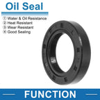 Set of 5 Oil Seal Rotary Shaft Seal 25x40x8mm for Various Models