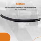 Gloss Black ABS Wing Spoiler for Cadillac CT5 (2020-2022)