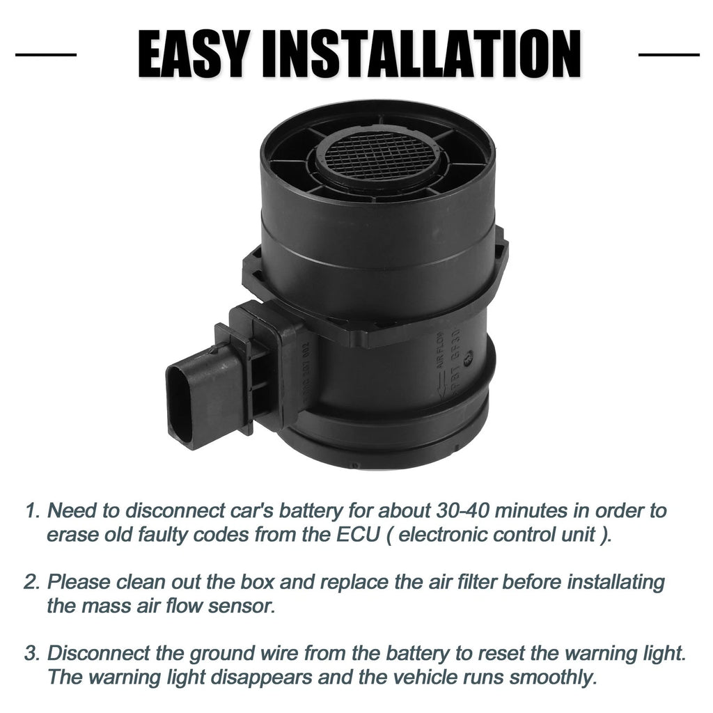Mass Air Flow Sensor Meter No.13628509724 for BMW 1 Series (2007–2013)