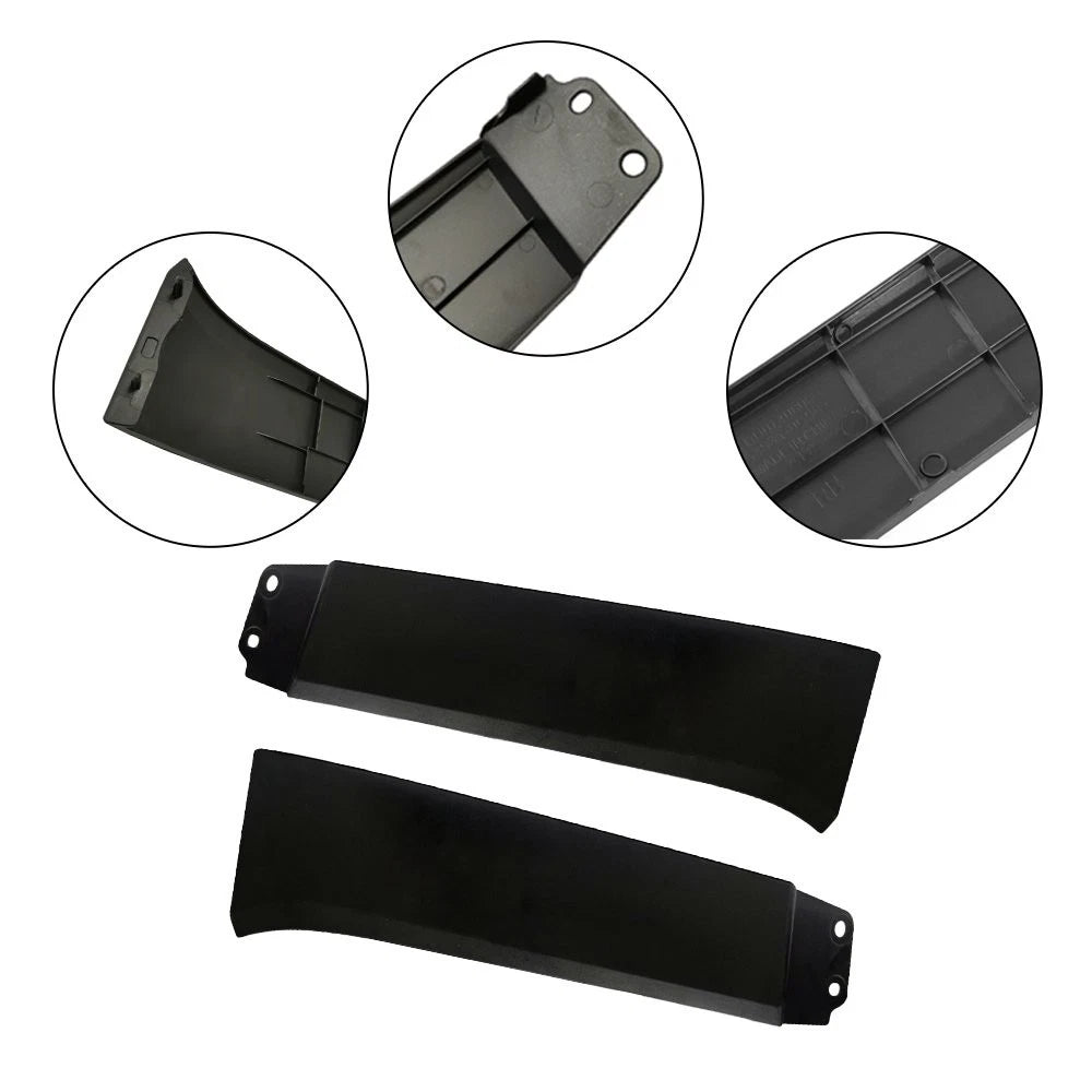2X Front Bumper Grille Headlight Filler Trim Cover for Toyota Tundra (2007–2013)