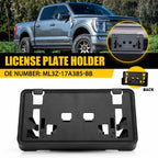 Front Bumper License Plate Bracket for Ford F-150 (2021–2023) ML3Z-17A385-BB