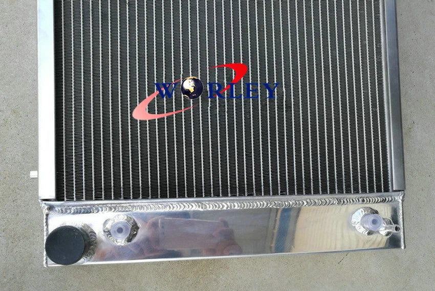 Aluminum Radiator + Fan for Land Rover Defender, Discovery, Range Rover (1989-1994)