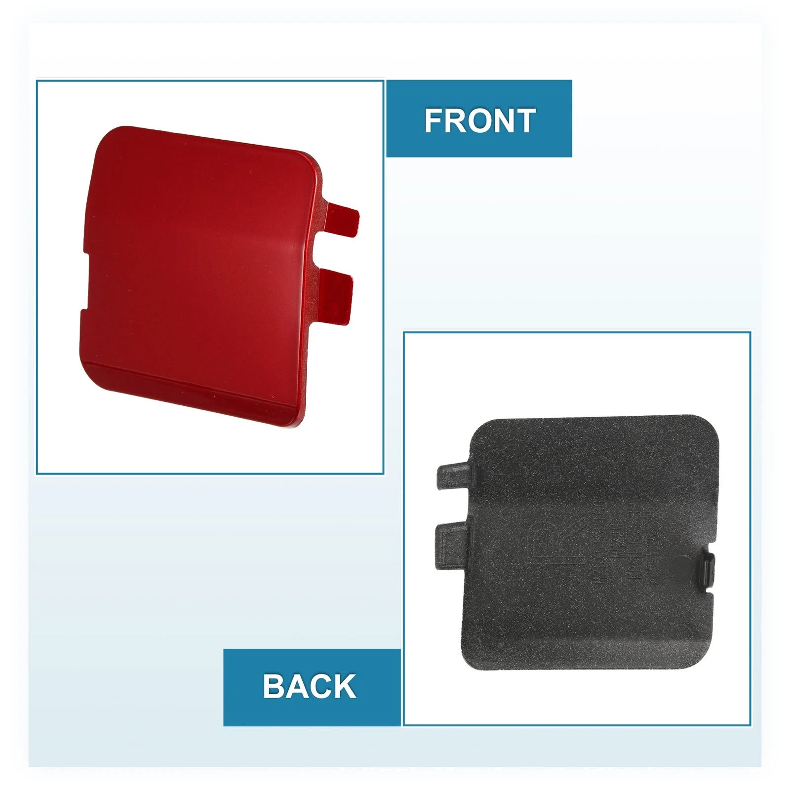 Tow Hook Cover Cap for Mazda CX-5 (2017–2021) Red