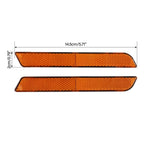 Saddlebag Latch Cover Reflectors for Harley Touring Road King (1994-2013)