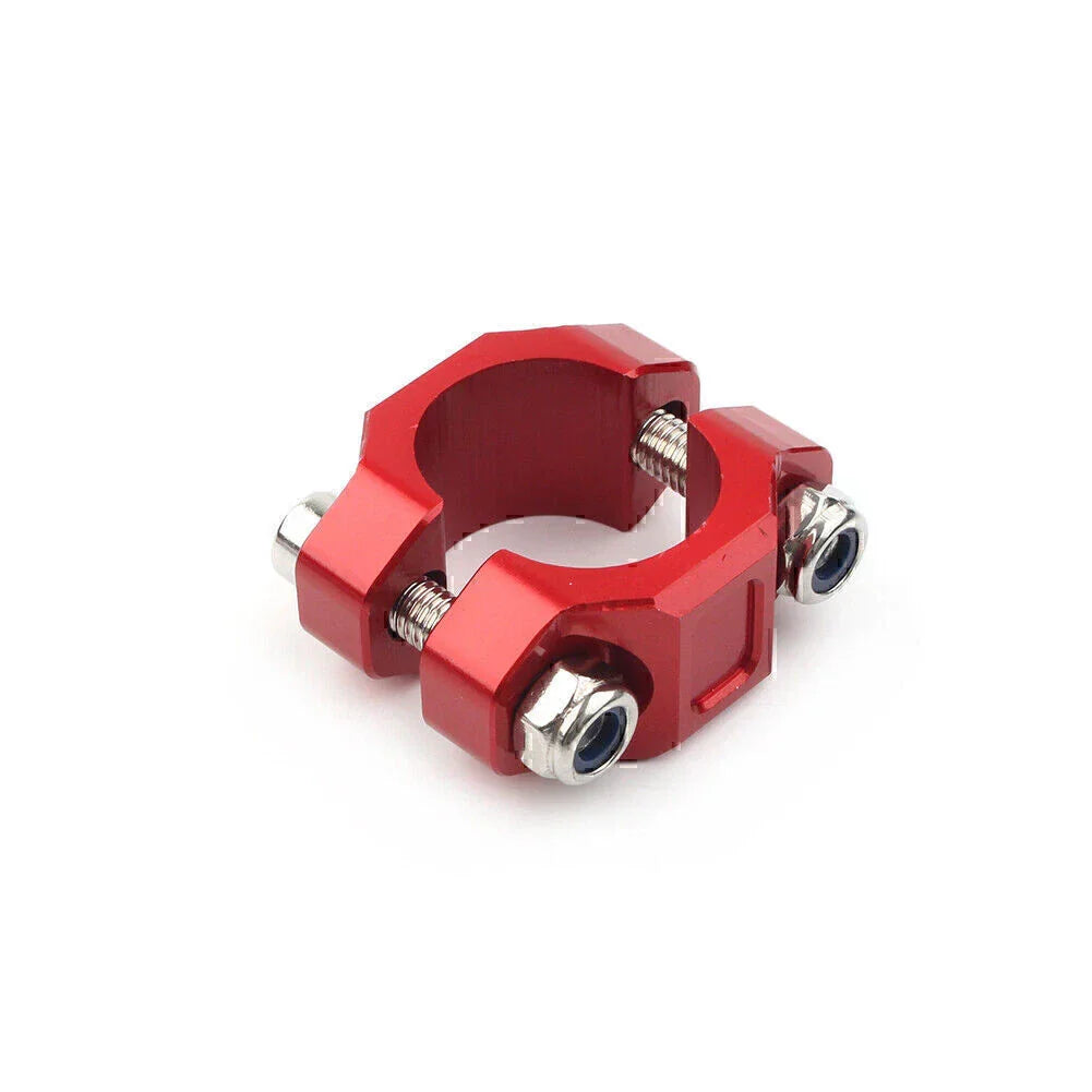 CNC Rotating Bar Clamp 22mm 7/8" for Universal Brake Clutch Perch Red