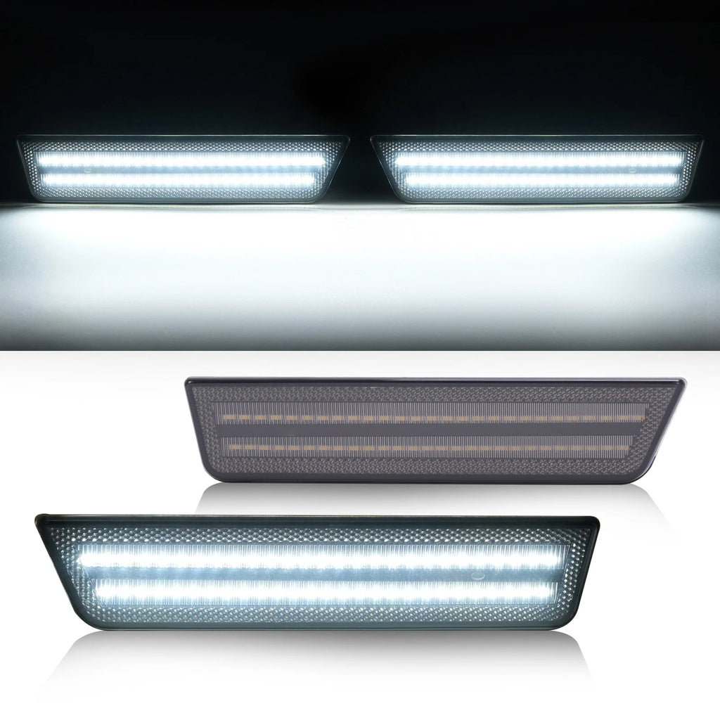 2X LED Side Marker Lights for Dodge Challenger Charger (2008-2014)