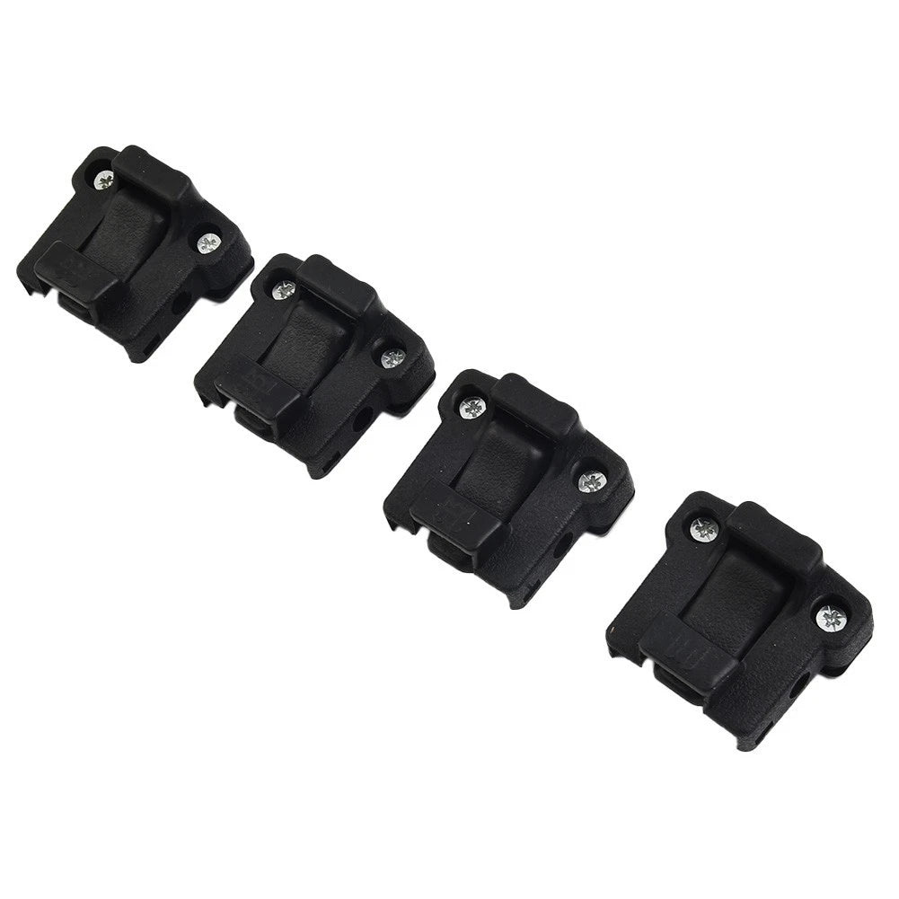 Set of 4 Glass Lock Buckle Window Lock Clips 5.5x5.3x3.5cm