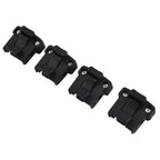 Set of 4 Glass Lock Buckle Window Lock Clips 5.5x5.3x3.5cm