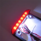 LED License Plate Frame with Brake Tail Light for Universal Motorcycle