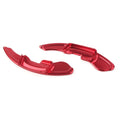 Red Steering Wheel Shift Paddles for VW Golf R GTD GTE MK7 (2013-2018)
