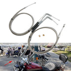 Throttle and Idle Cable Set for Harley Softail Springer (42")