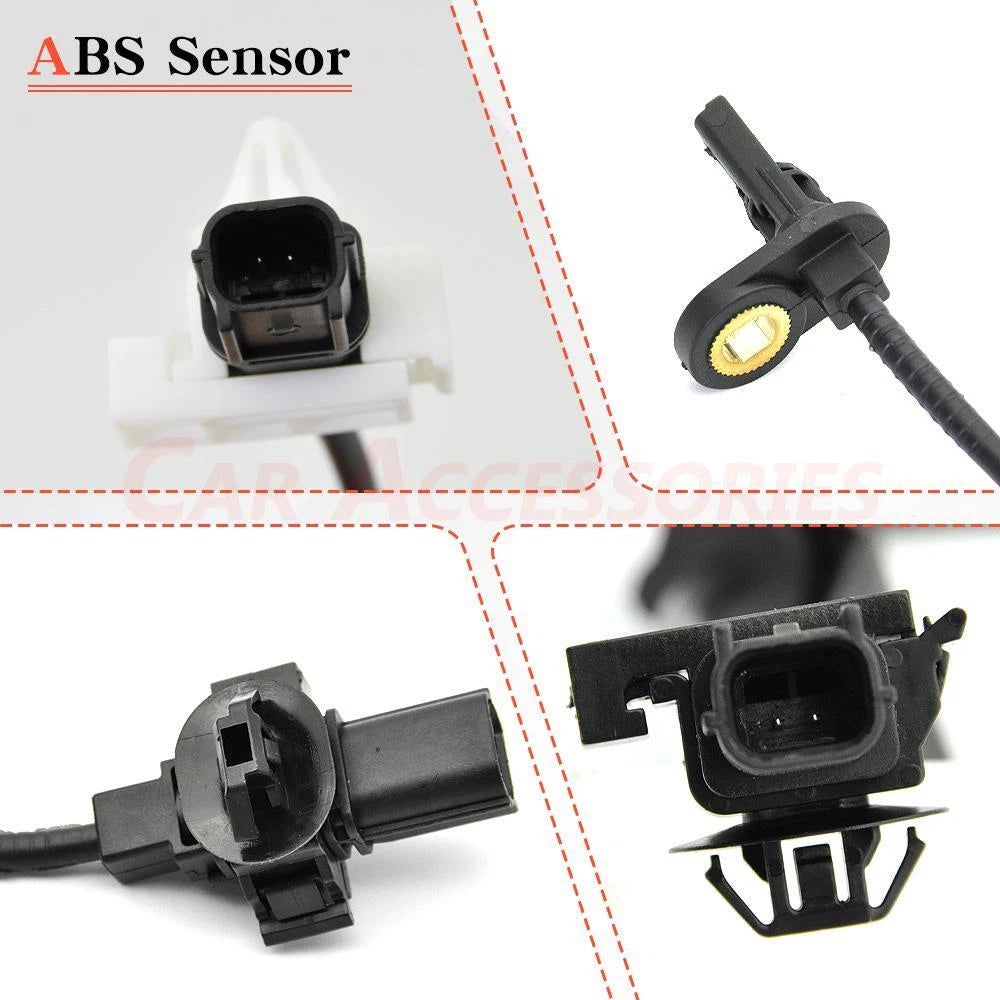 Set of 2 ABS Wheel Speed Sensors for Honda Accord (2008–2012) Acura TSX (2009–2014)