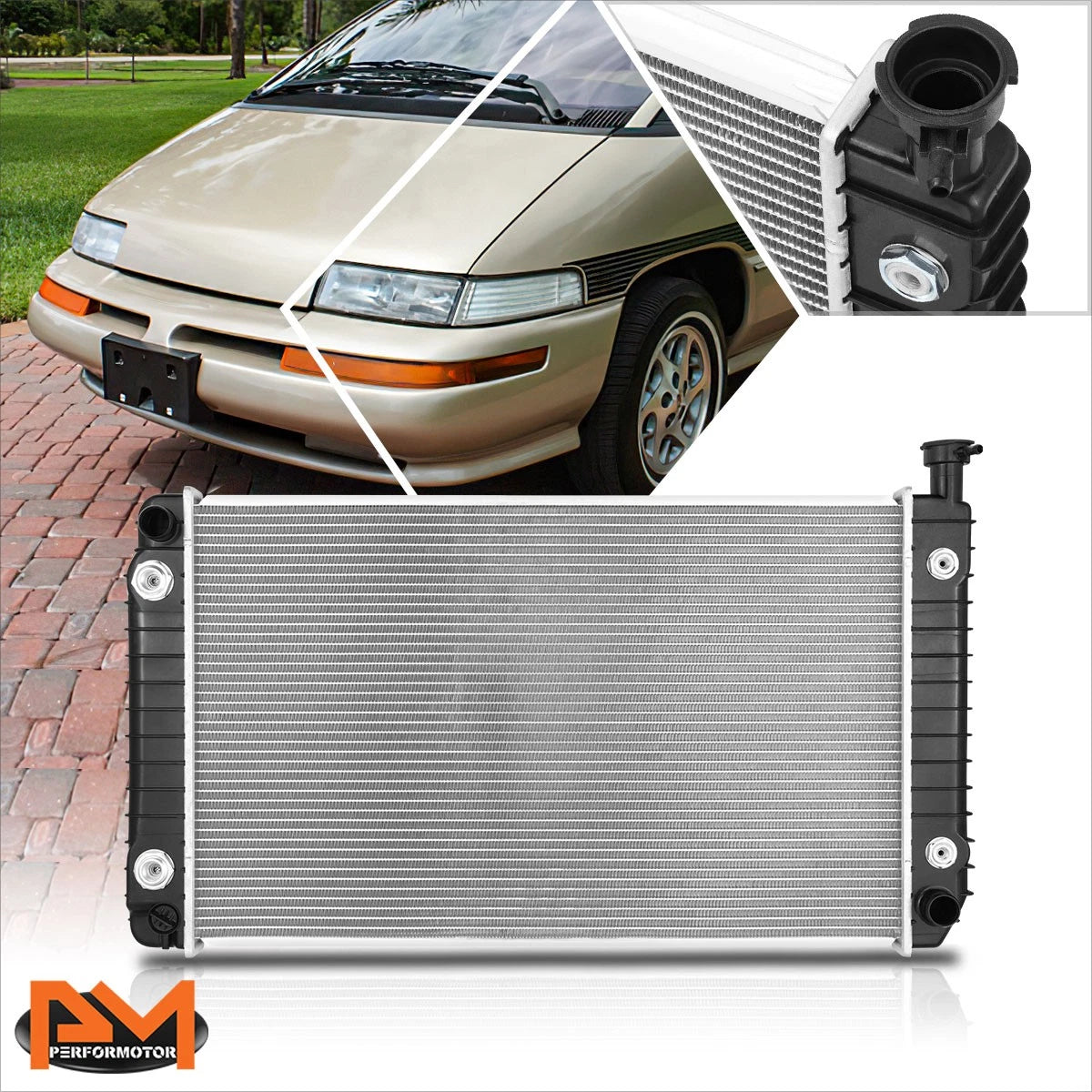 Factory Style Radiator DPI-1476 for Lumina APV/Silhouette/Trans Sport (1992–1995)