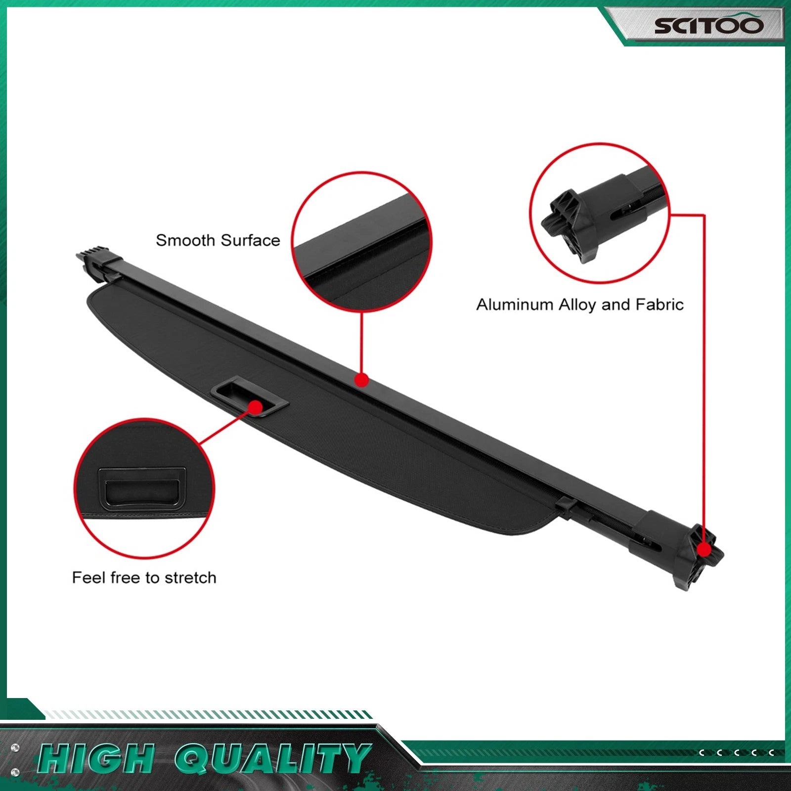 Cargo Cover for Jeep Grand Cherokee (2022–2024) 3 Row WL