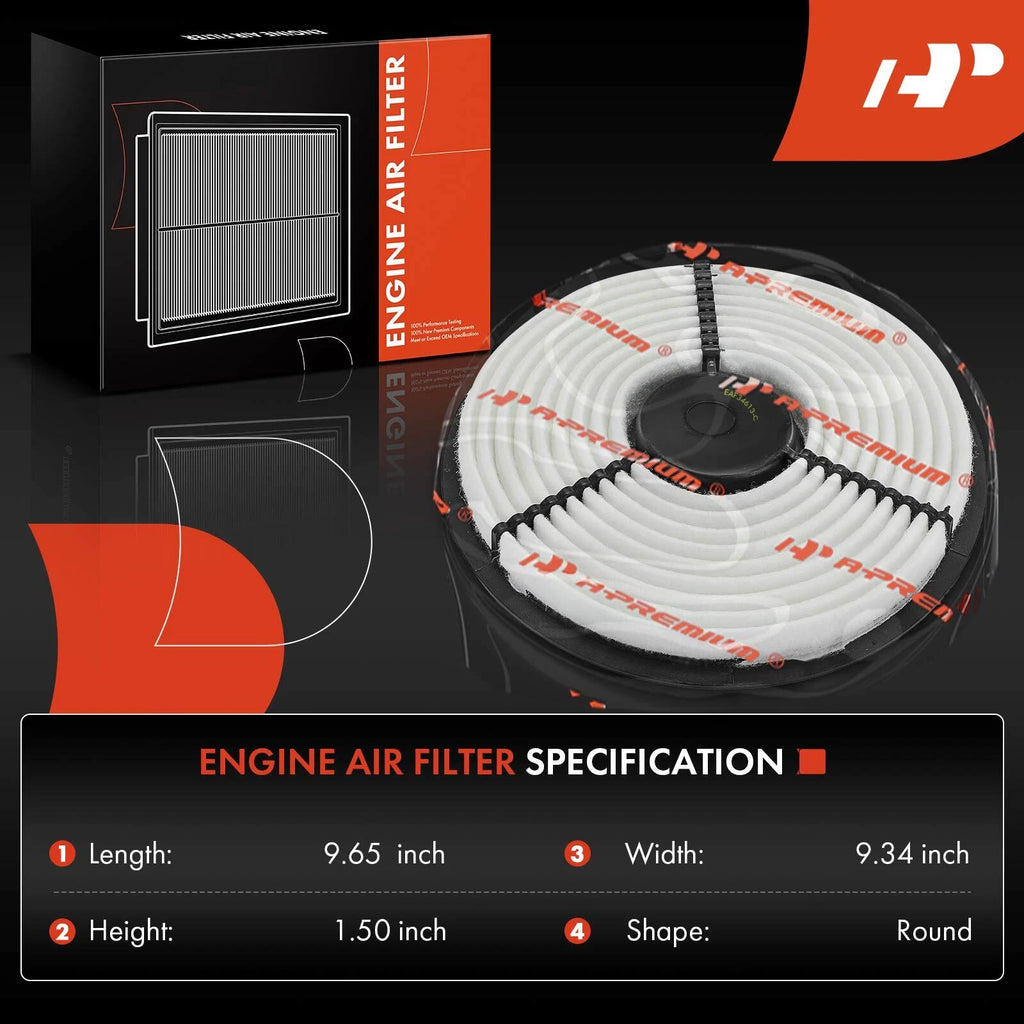 2x Engine Air Filter for Chevrolet Sprint Metro Pontiac Firefly Geo (1987–1992)