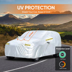 Full SUV Car Cover for L-2XL (Waterproof, UV Protection)