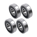 Set of 4 Deep Groove Ball Bearings for Various Models (22x56x16mm)