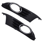 Set of 2 Front Bumper Fog Lamp Light Covers for VW Golf (2010-2014)