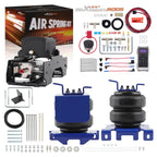 Wireless Air Compressor Kit + Air Spring Kit for GMC Sierra 2500HD 3500HD (2001–2010)