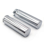 Chrome Cross 1" Hand Grips for Harley Electra Glide, Suzuki Marauder (1600, 800)
