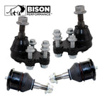 Set of 4 Front Upper & Lower Ball Joints for Chevrolet GMC RWD