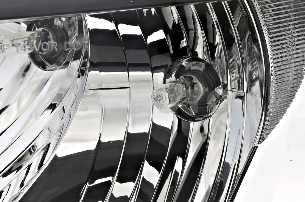 Halogen Headlight for Chevrolet Camaro (2014–2015) Left Driver Side Chrome