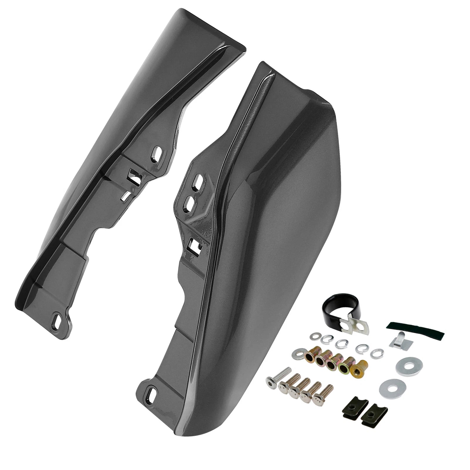 Mid Frame Air Deflector for Harley Street Road Glide (2009–2023) 19 Industrial Gray