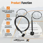 2Pcs Power Sliding Door Cable Kit for Honda Odyssey (2011–2020)