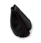 Leather Manual Shift Boot Cover for BMW E21 E12 (1975–1984) Black Red Stitch