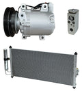 A/C Compressor Kit with Condenser for Nissan Tsuru 1.6L (2003–2006)