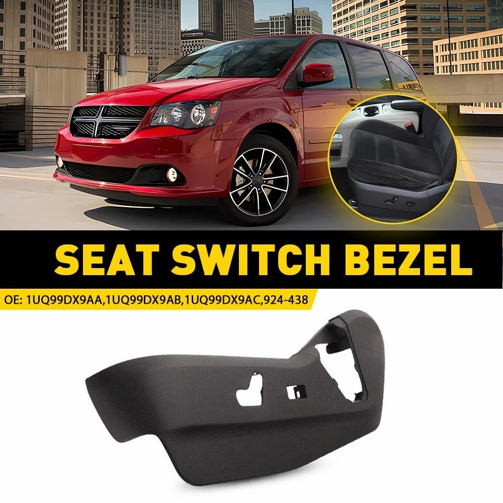 Driver Power Seat Switch Bezel for Chrysler Town & Country, Grand Caravan (2011–2019)