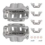 Pair Front Disc Brake Calipers w/ Brackets for CR-V Odyssey RDX Accord (2002–2022)