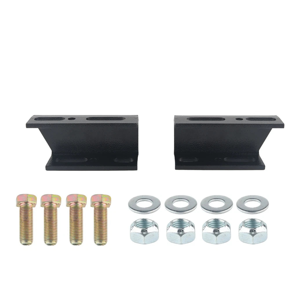 Suspension Mounting Kit Set of 2 Brackets 12 Bolts for Chevy C10 GMC C10