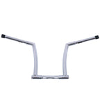 Chrome 12" Rise Handlebar for Harley FXDLS (2016–2017), FLS FLSS FLSTC FLST (2000–2017)