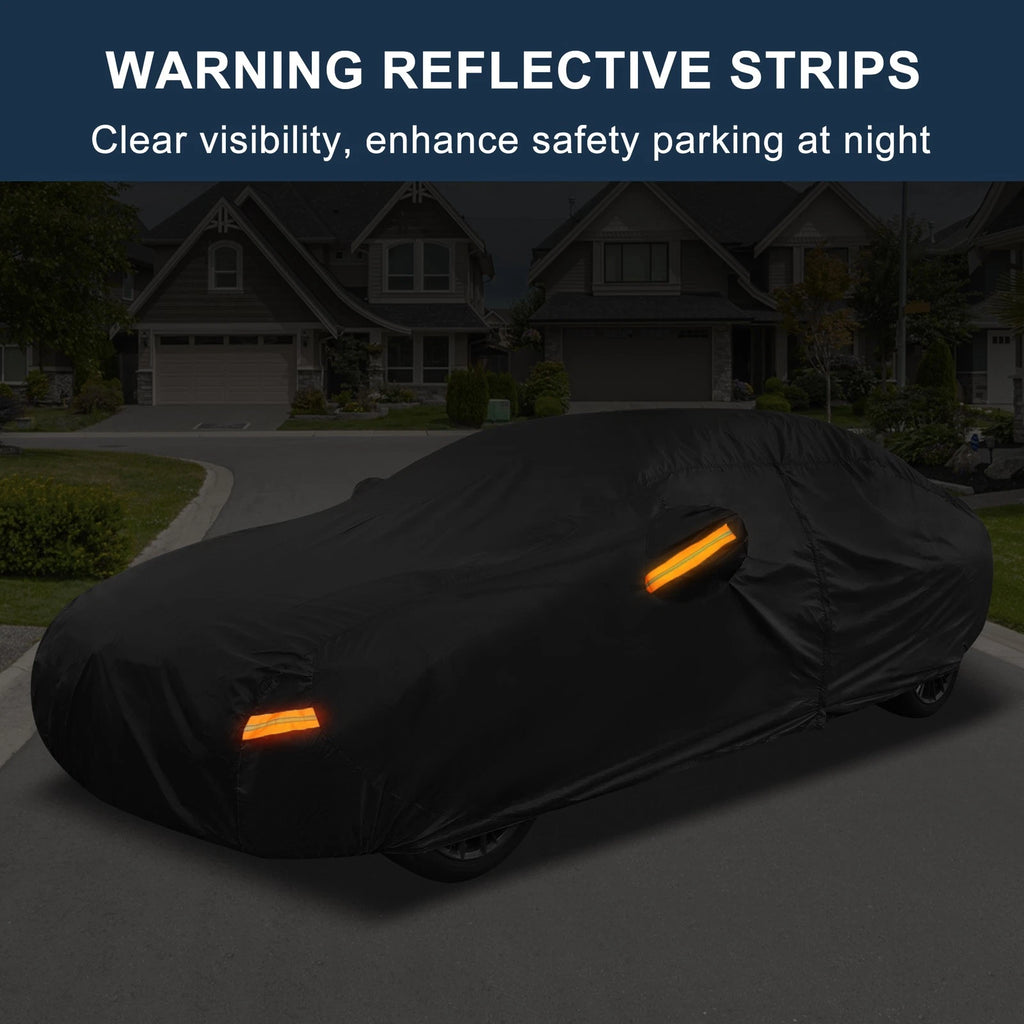 Waterproof Car Cover for BMW 3 Series (2012–2019) with Zipper