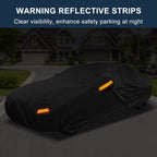 Waterproof Car Cover for BMW 3 Series (2012–2019) with Zipper