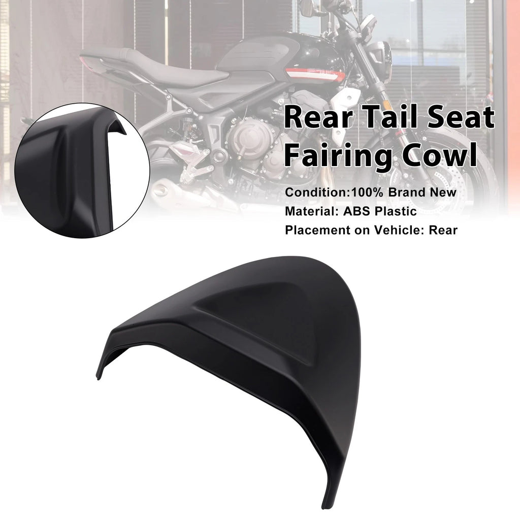 Rear Tail Seat Fairing Cowl Cover for Trident 660 (2022–2025) Matt Black