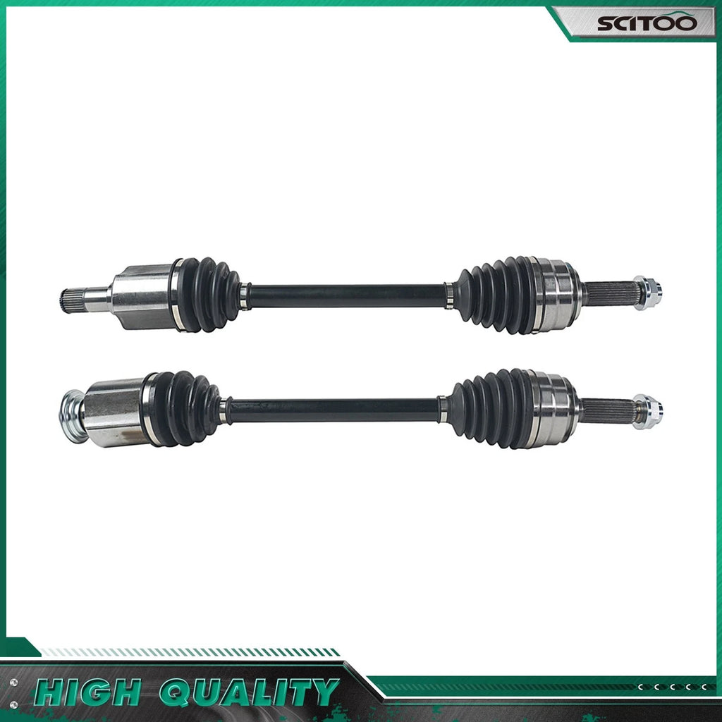 Set of 2 CV Axle Shafts for Acura MDX ZDX Base (2010–2013) V6 3.7L
