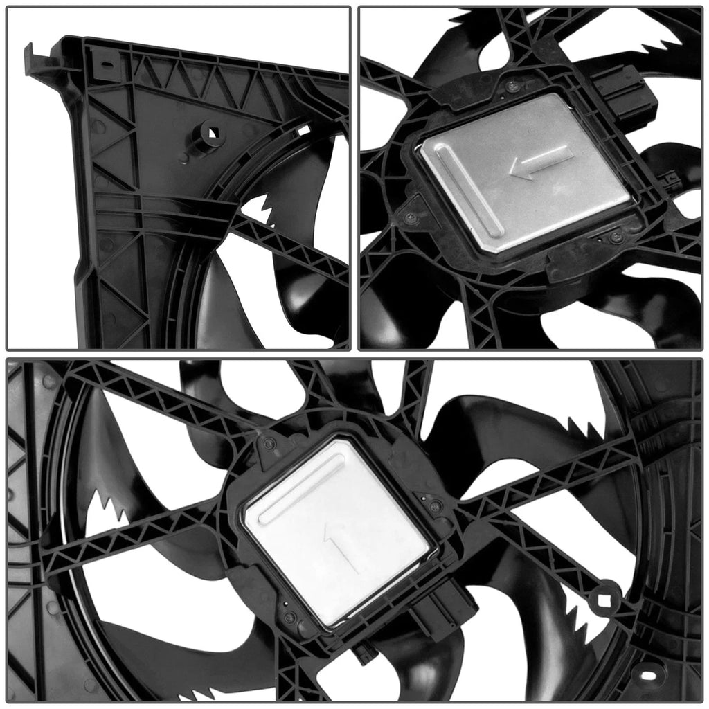 Single Cooling Radiator Fan Assembly for Toyota Highlander (2020–2022)