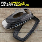 Carbon Pattern Key Fob Cover for Ford Mustang Explorer F-150 (2 Pieces)