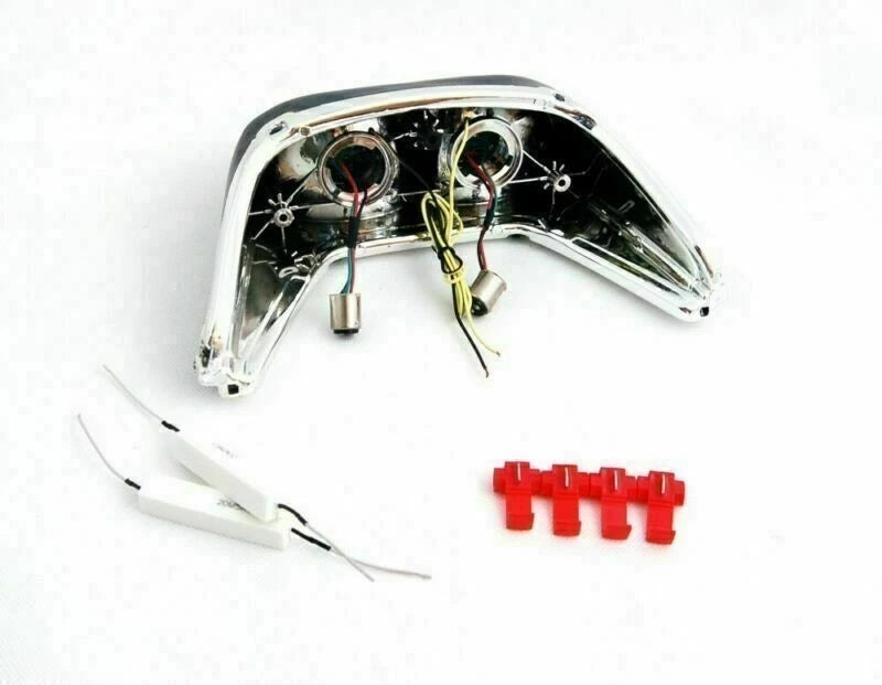Smoke LED Taillight + Turn Signals for Yamaha YZF R6 (1998–2000)