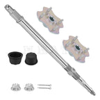 Rear Wheel Axle & Hubs & Center Caps for Honda Recon TRX250TM/TE (1997–2024)