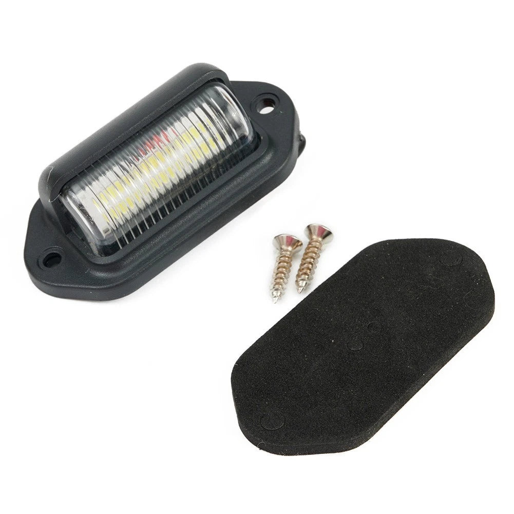 6LED Waterproof License Plate Light for Car/Boat/Truck/Trailer (12V)