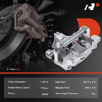 Rear Left Brake Caliper with Bracket for Hyundai Elantra (2009-2012)
