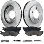 Brake Disc Rotors and Pads Kit for Ford Expedition Lincoln Navigator (1999–2002)