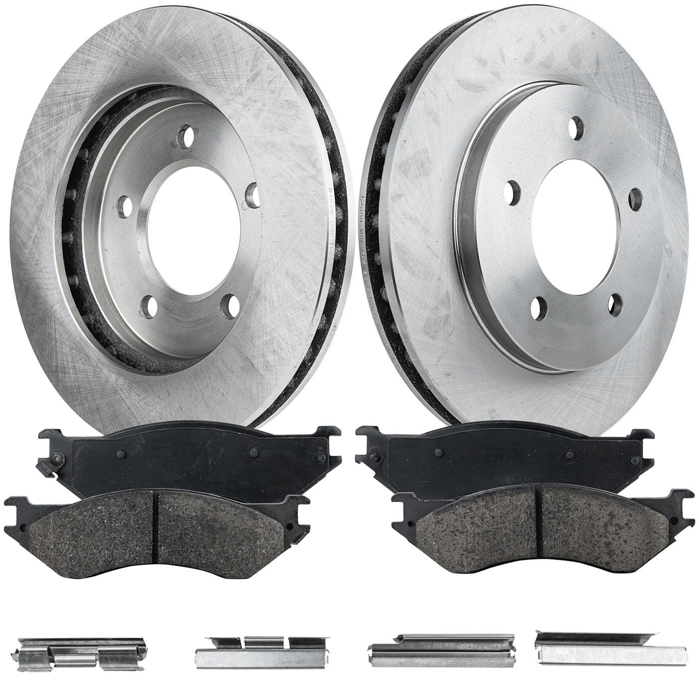 Brake Disc Rotors and Pads Kit for Ford Expedition Lincoln Navigator (1999–2002)