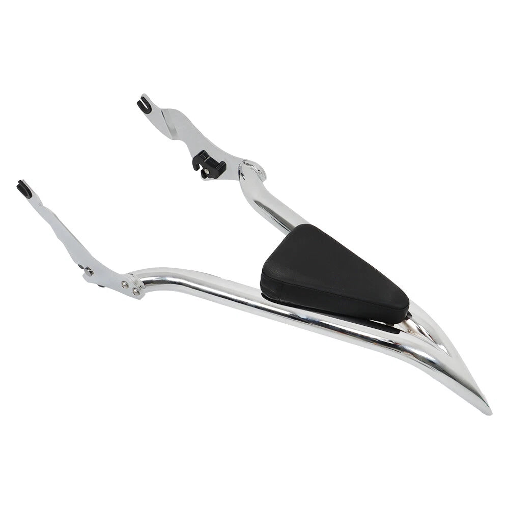 22" Chrome Backrest Sissy Bar for Harley Street Glide Road King (2009–2022)